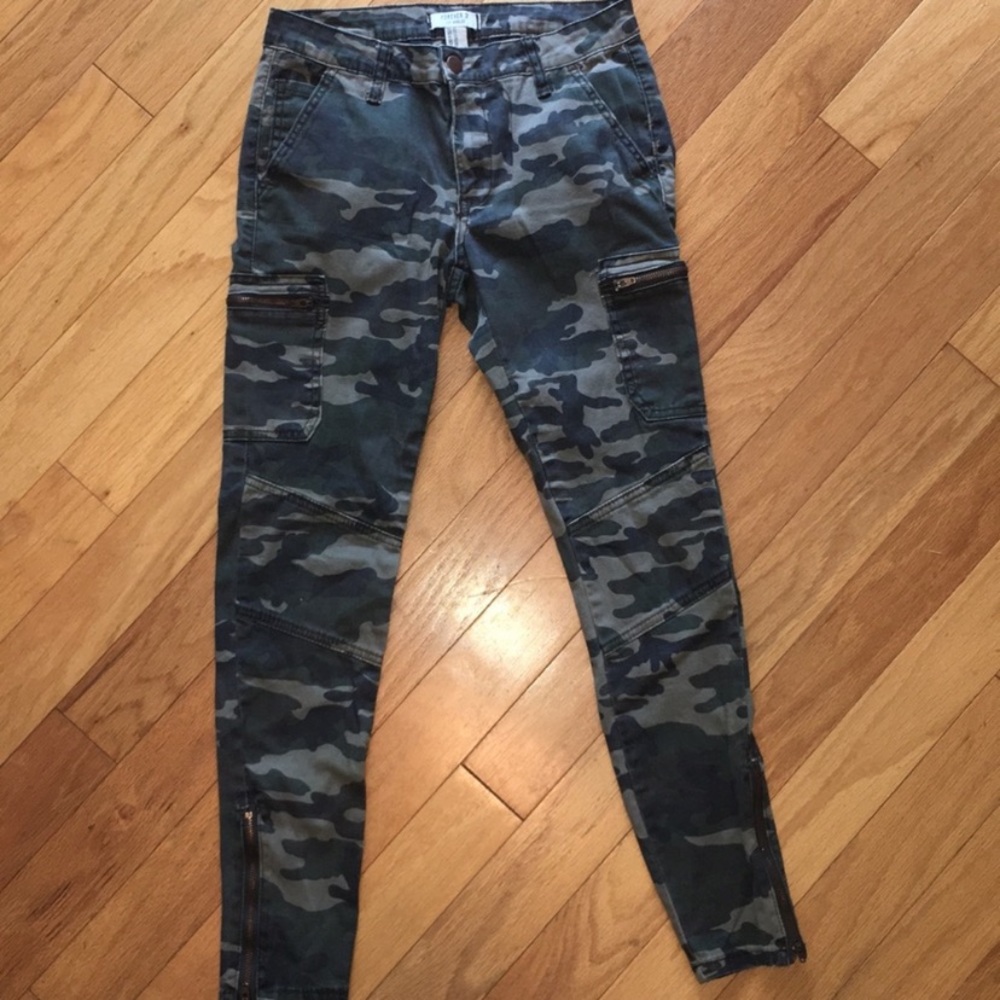Camo Print Pants Forever 21